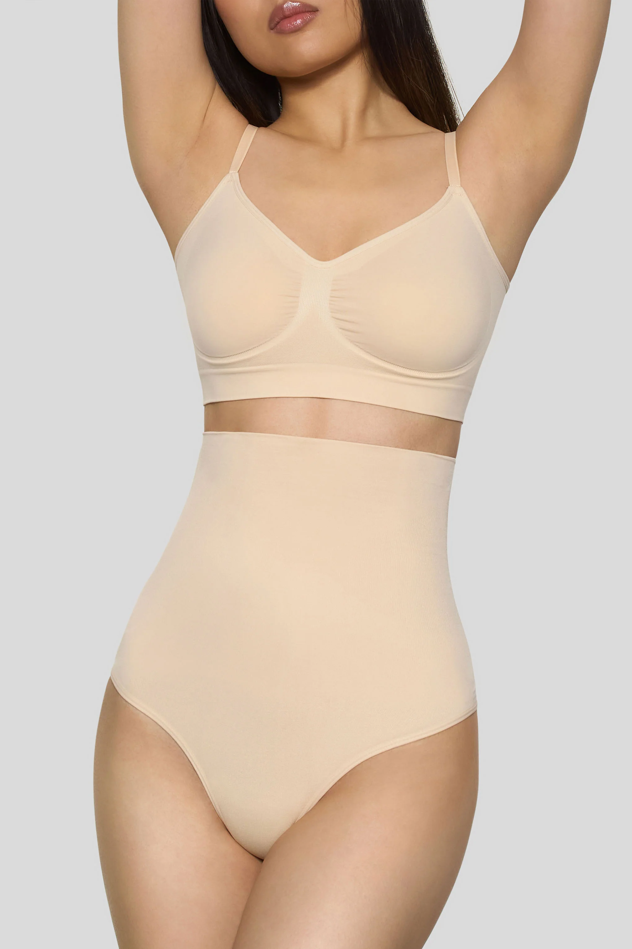 BOOMBA | Sand High-Waisted Thong Shapewear - Image 4