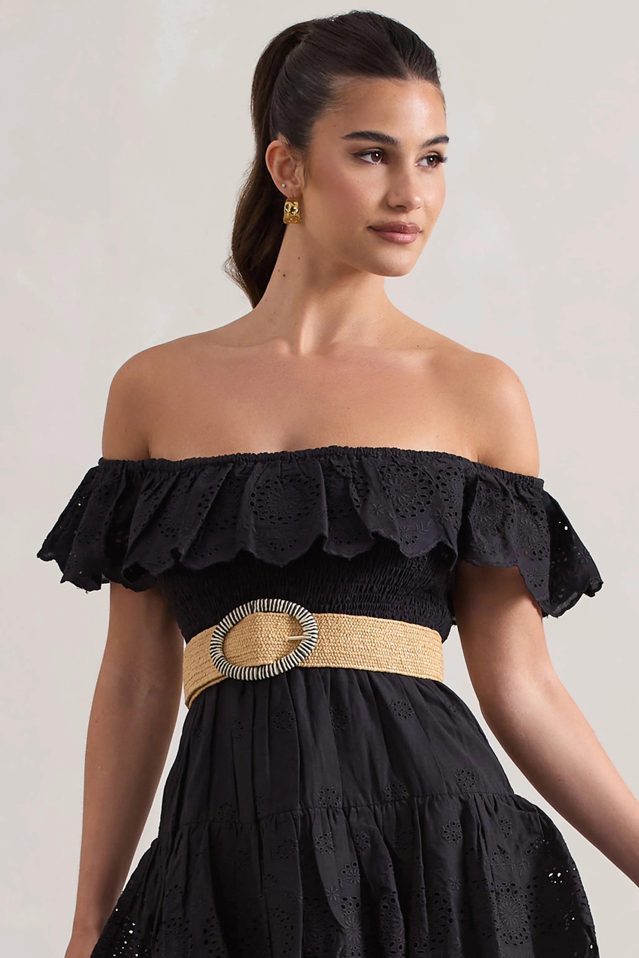 Campora | Beige Natural Woven Belt - Image 4