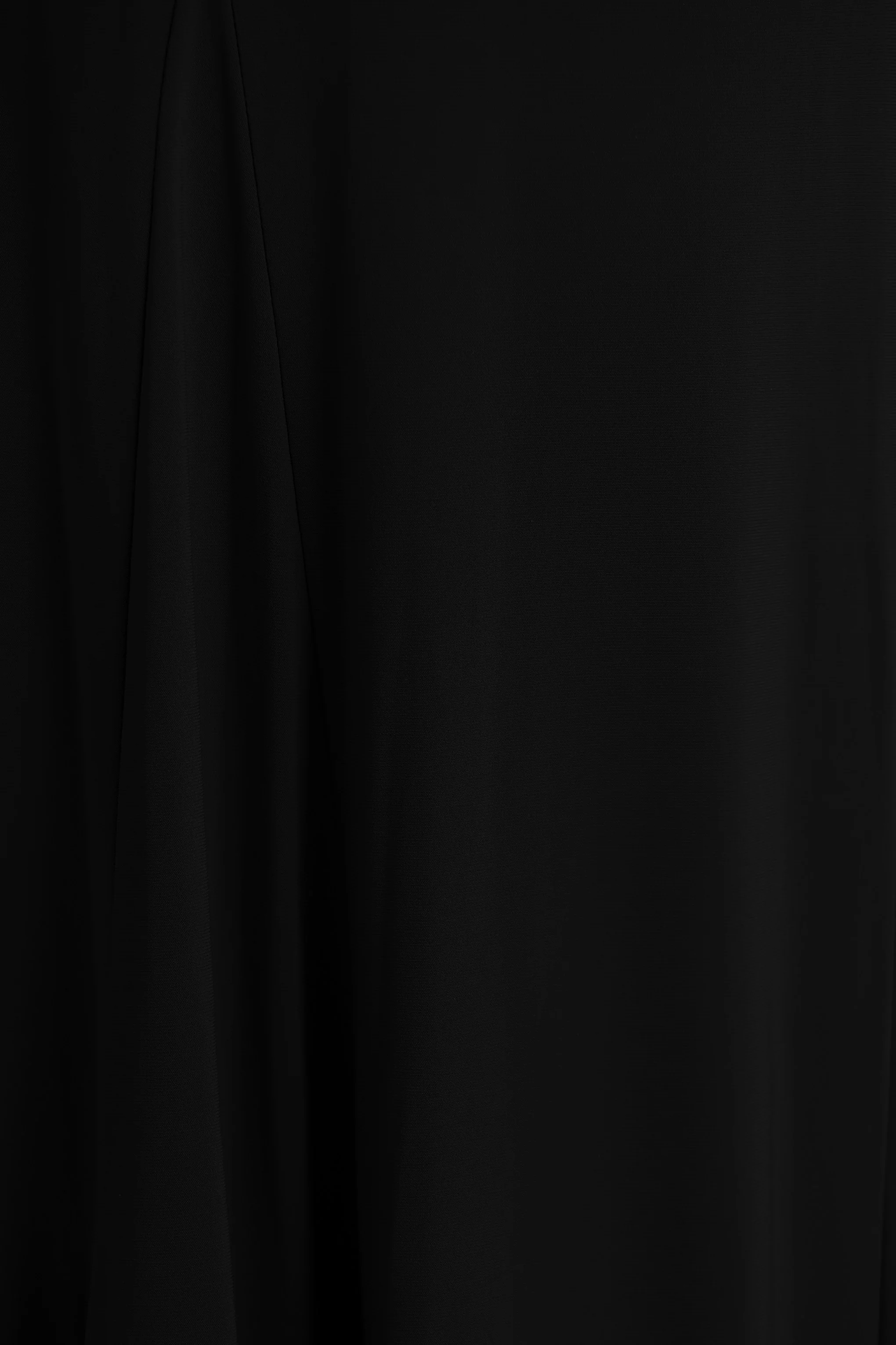 Cilla | Black Bardot-Neck Maxi Dress With Ruched Detailing - Image 6