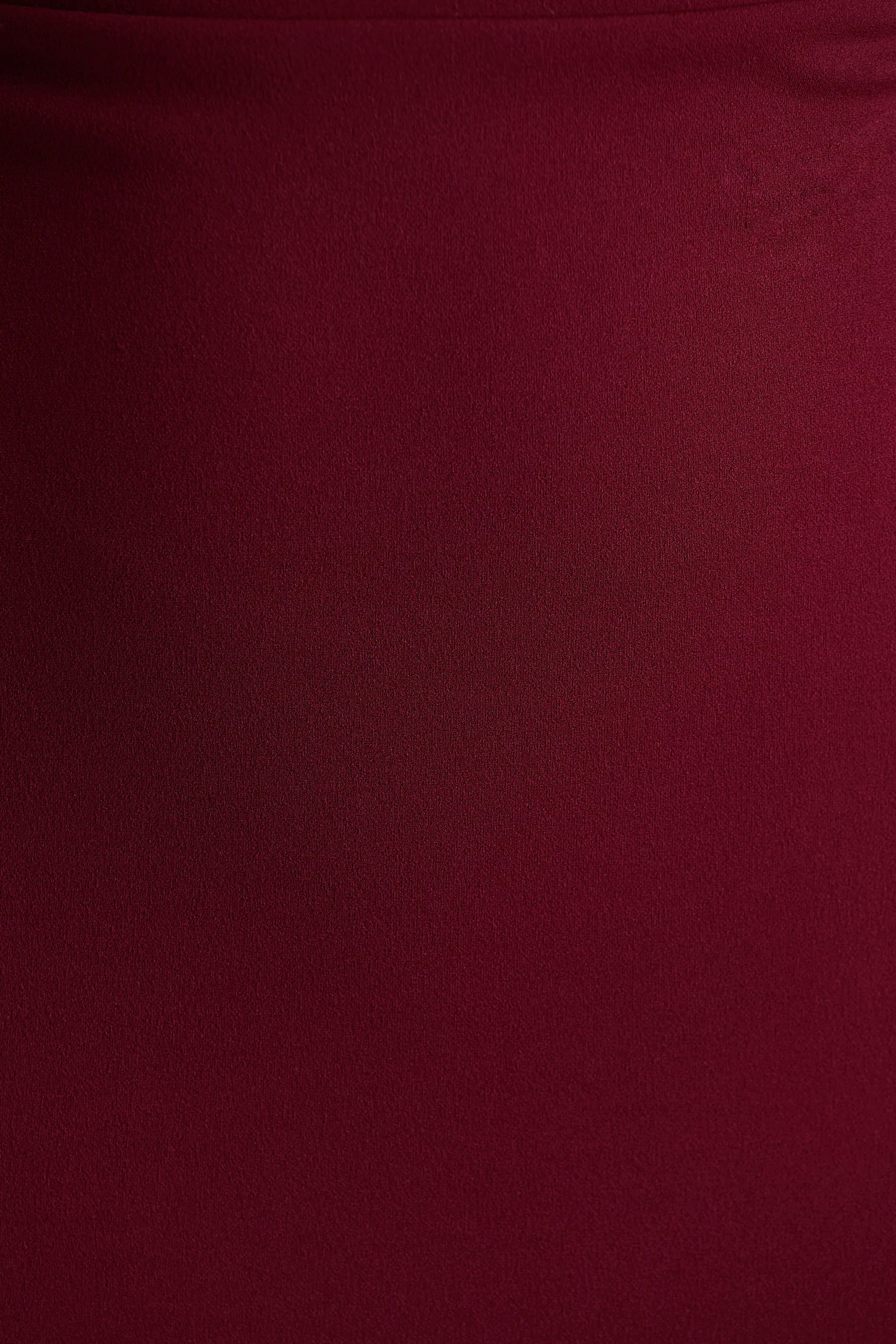 Dakota | Burgundy Puff-Sleeve Midi Dress - Image 7
