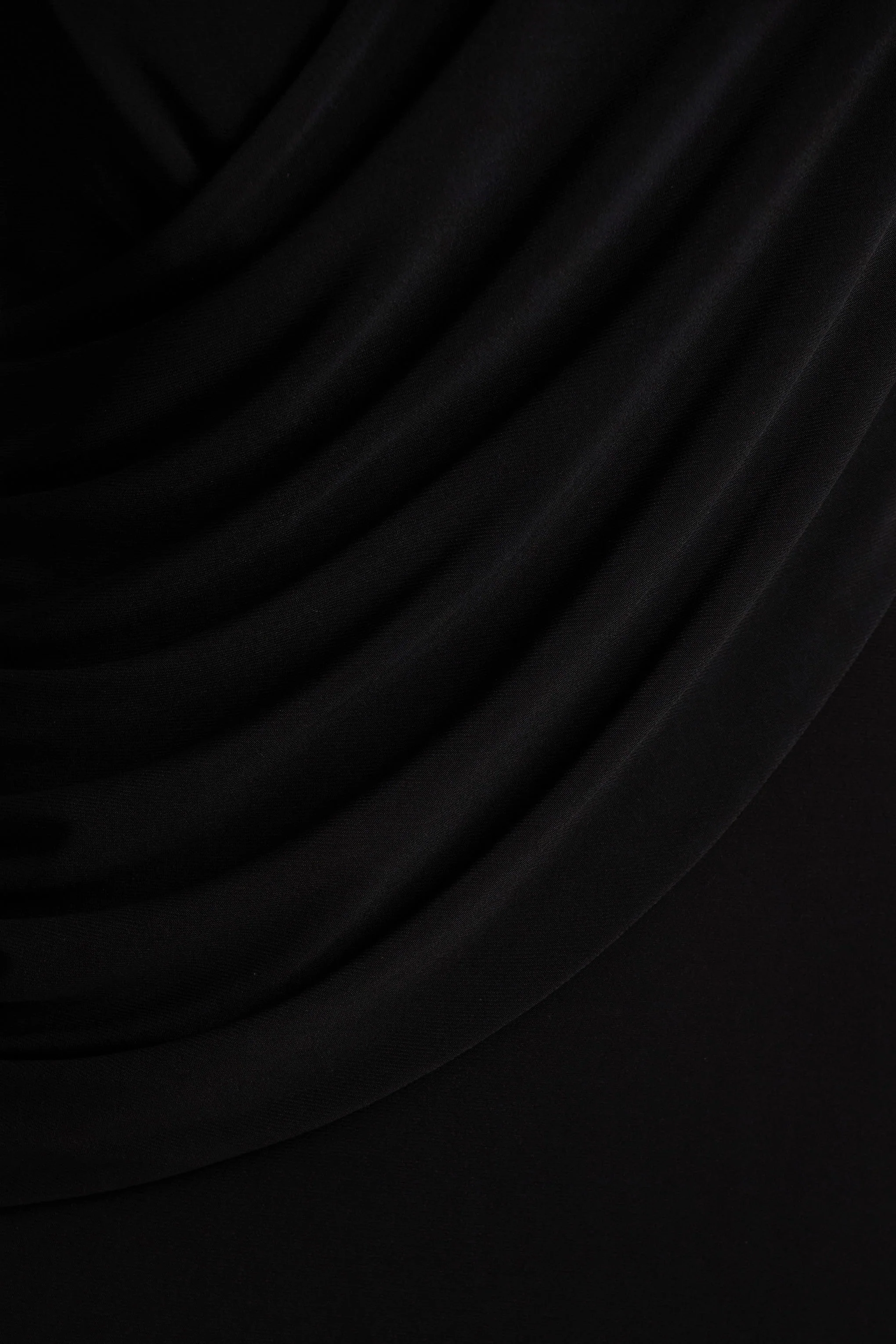 Daphira | Black Extreme-Plunge Neck Maxi Dress - Image 6