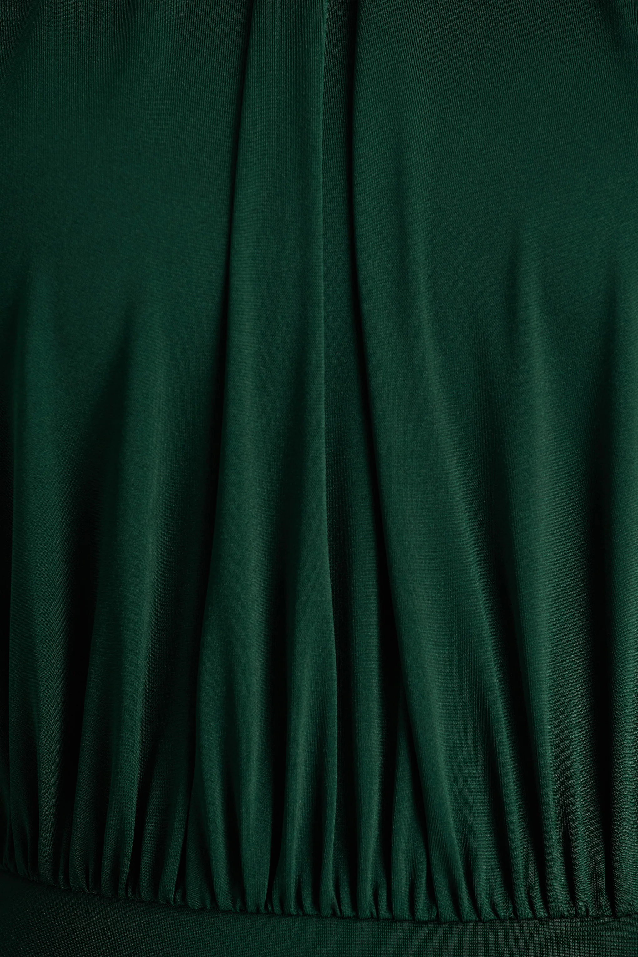Darielle | Bottle Green High-Neck Cape-Sleeve Maxi Dress - Image 6