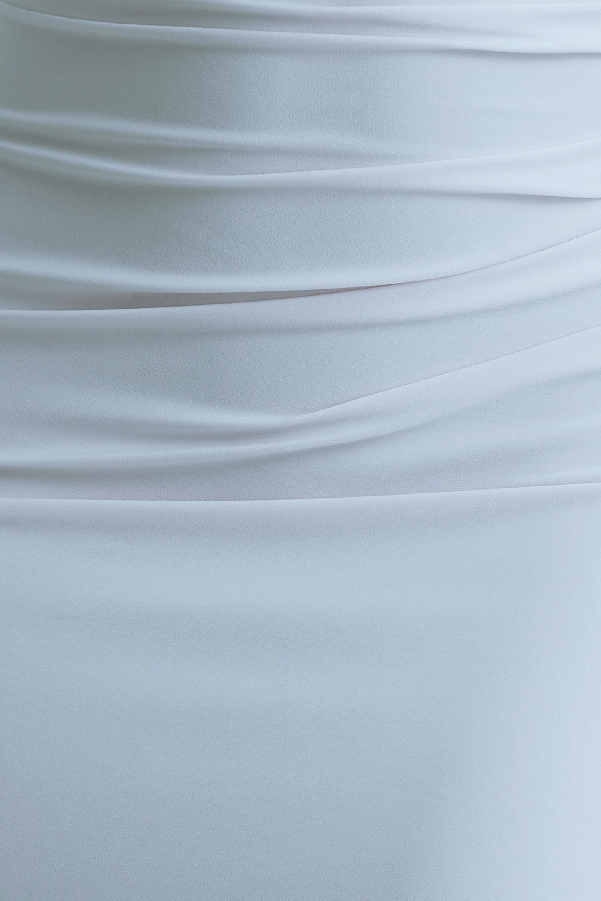 Dressing Up | Powder Blue One Shoulder Maxi Dress With Open Back Detail - Image 6