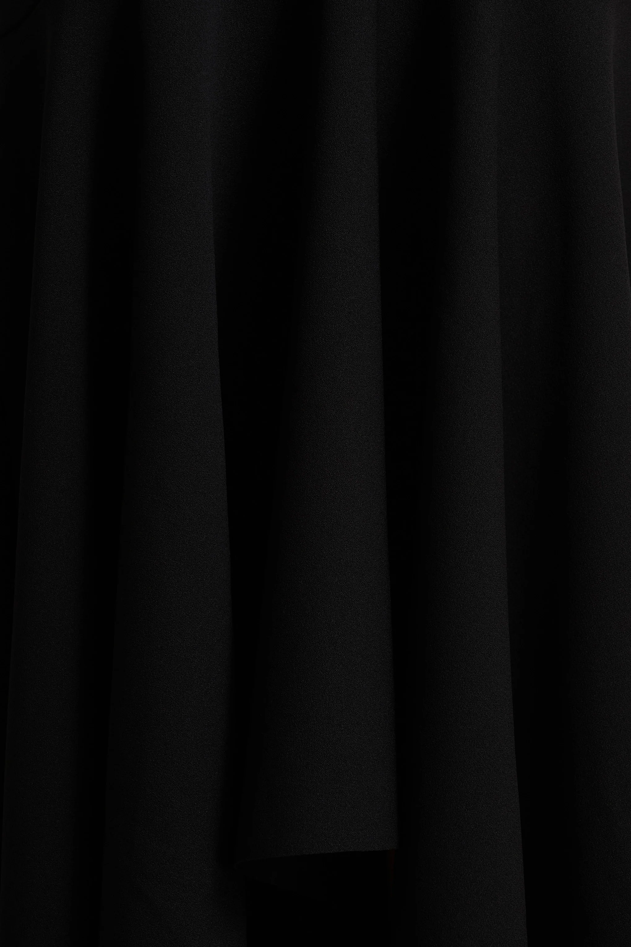 Everlasting | Black Bardot-Neck Maxi Dress With Pleated Detailing - Image 6