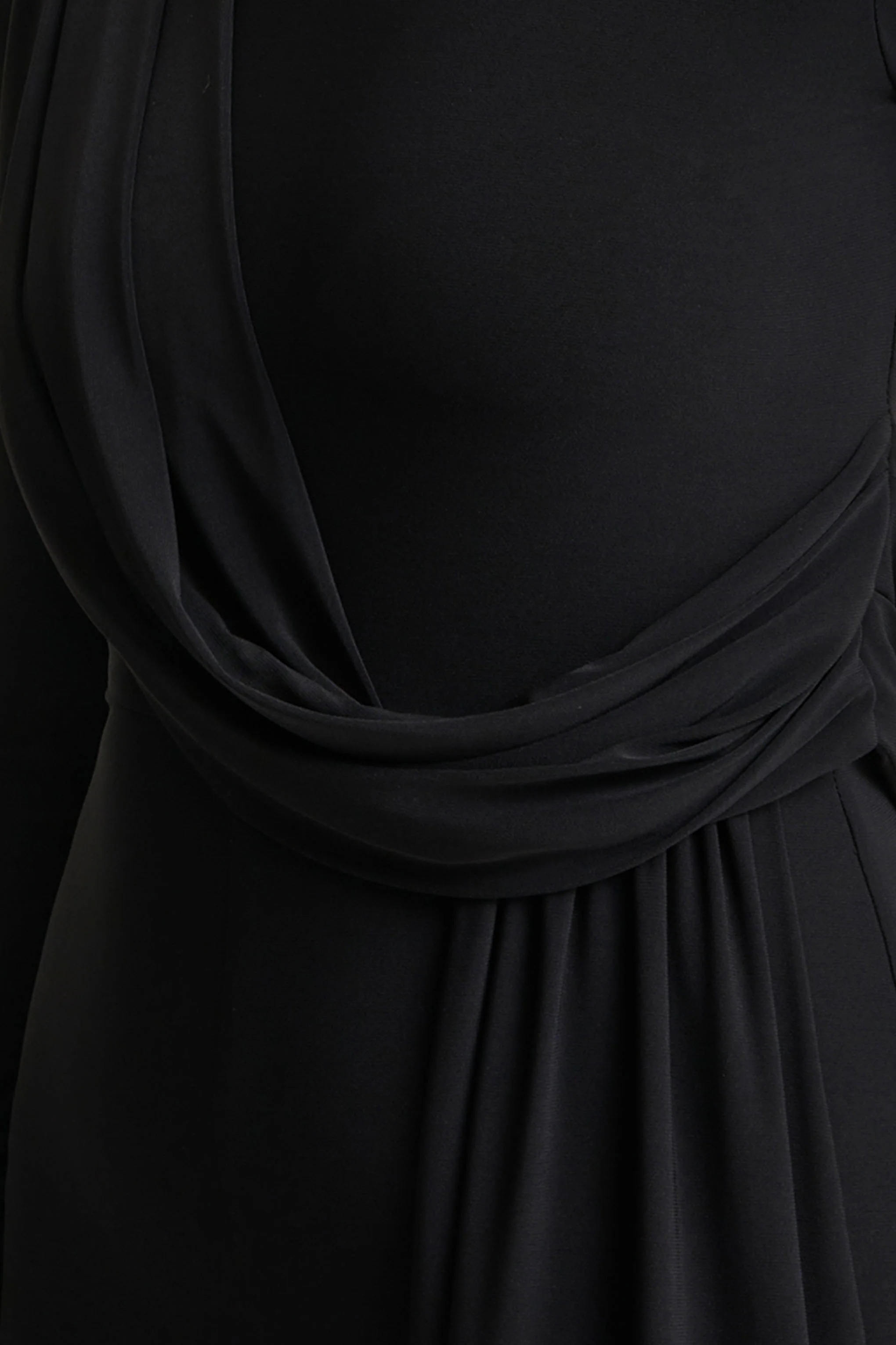 Havenna | Black High-Neck Jumpsuit - Image 6