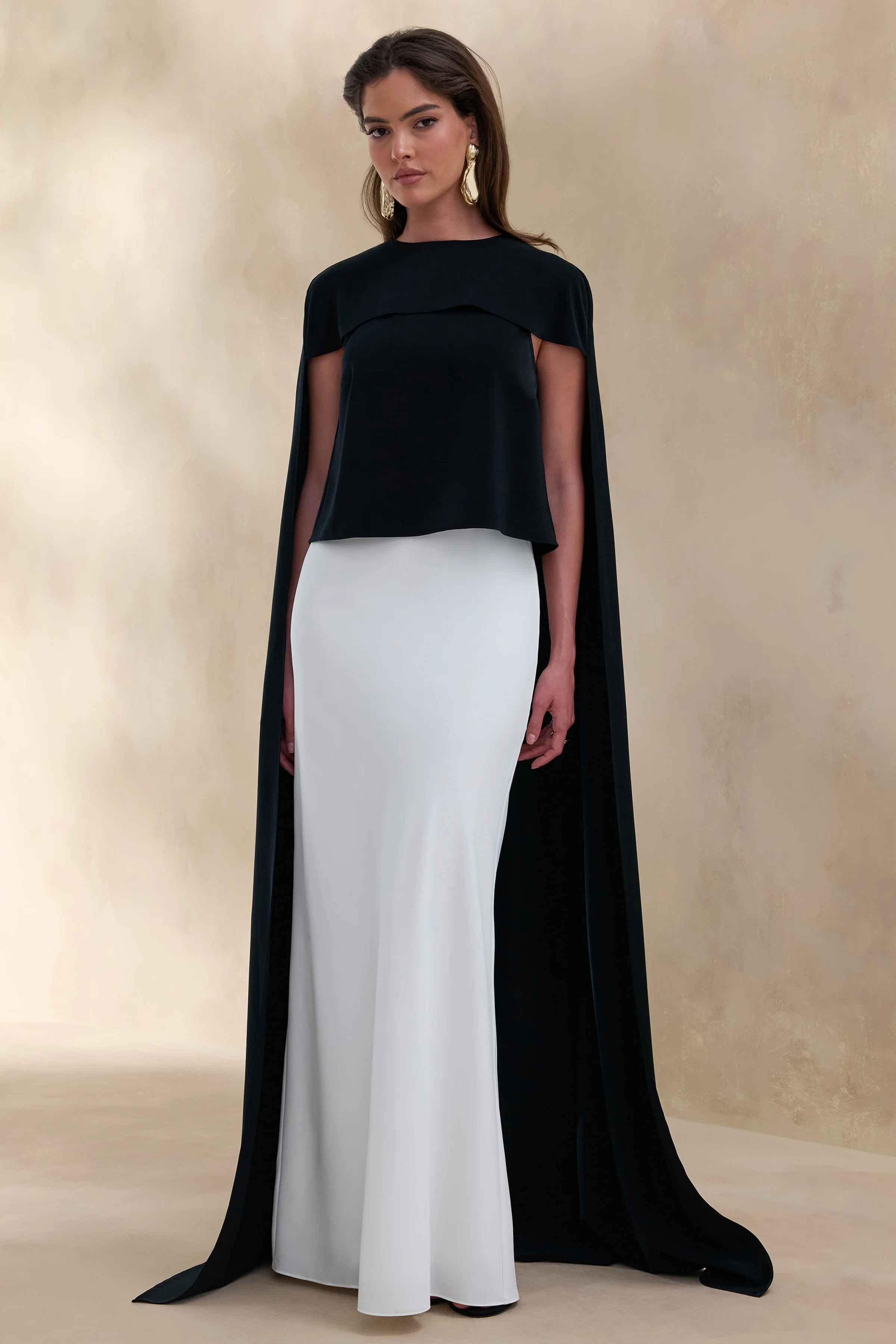 Iveta | White Satin Maxi-Skirt - Image 2