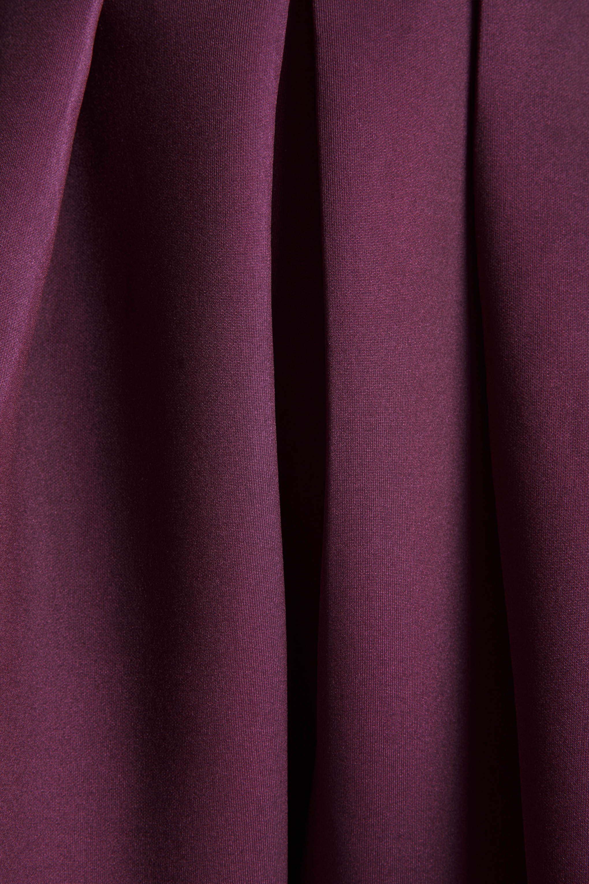 Jamila | Plum Scoop-Neck Midi Dress - Image 6