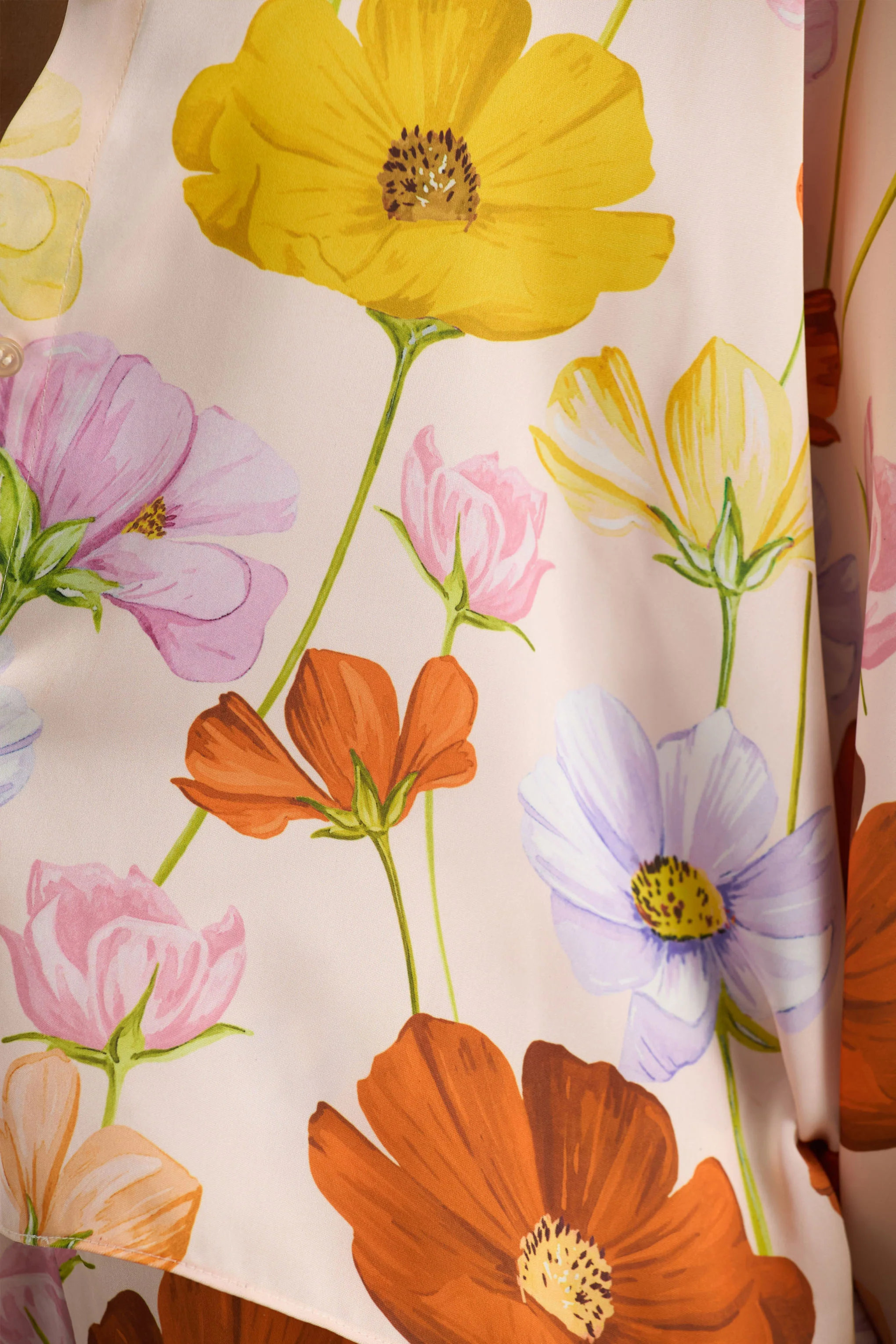 Lolite | Bright Floral Print Long-Sleeve Shirt - Image 7