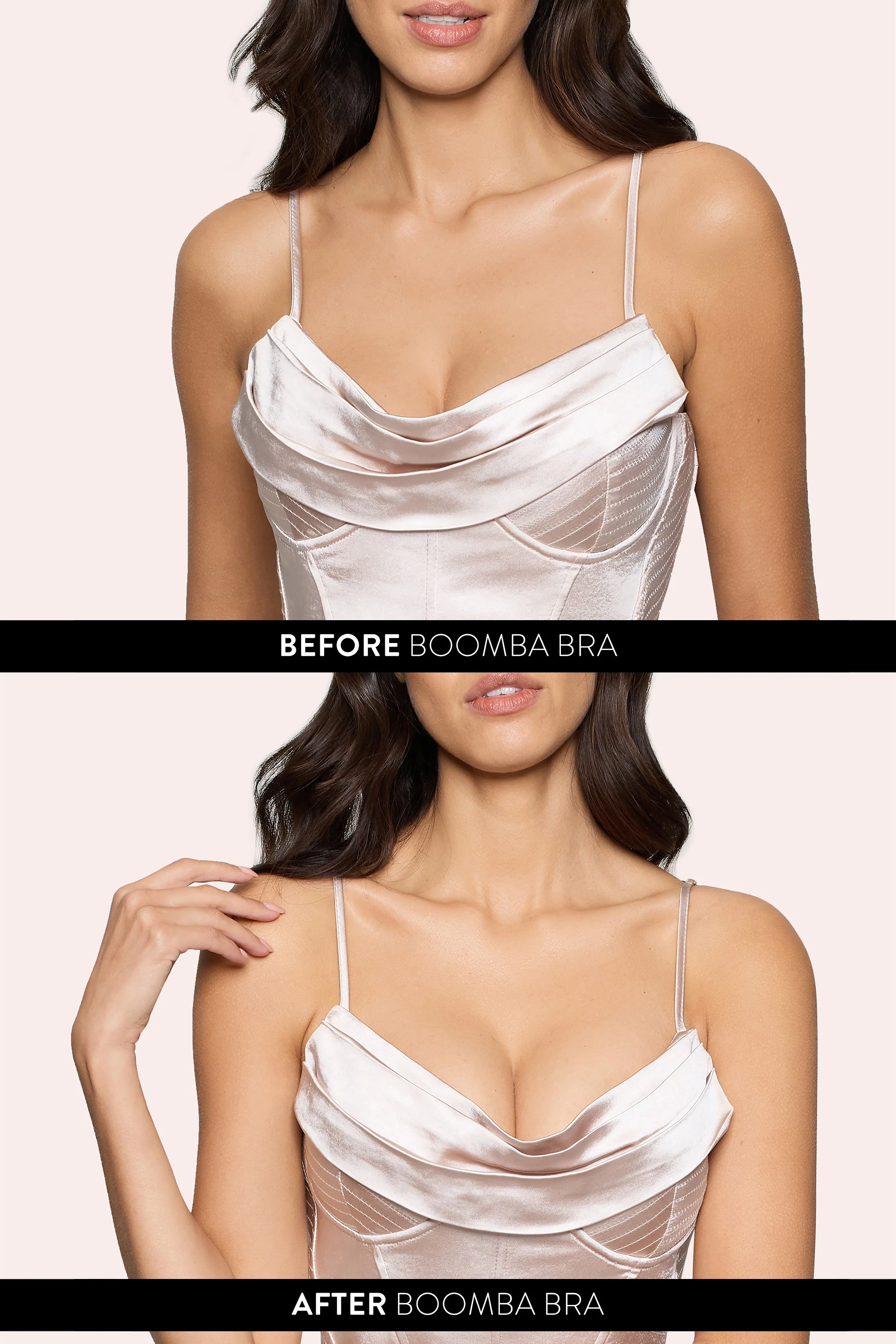 Magic Sticky Bra | Boomba Beige Padded Sticky Bra - Image 2