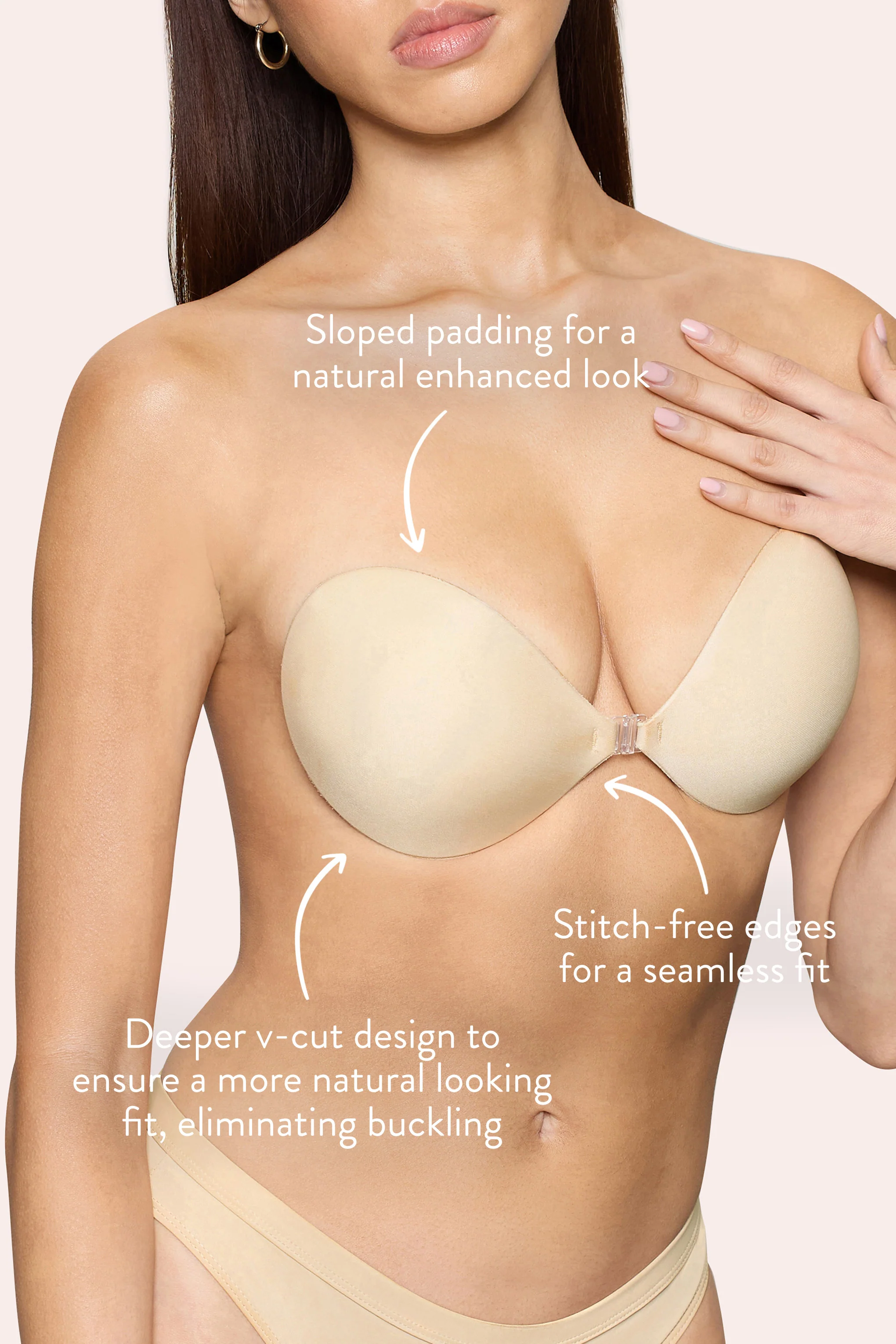 Magic Sticky Bra | Boomba Sand Padded Sticky Bra - Image 3