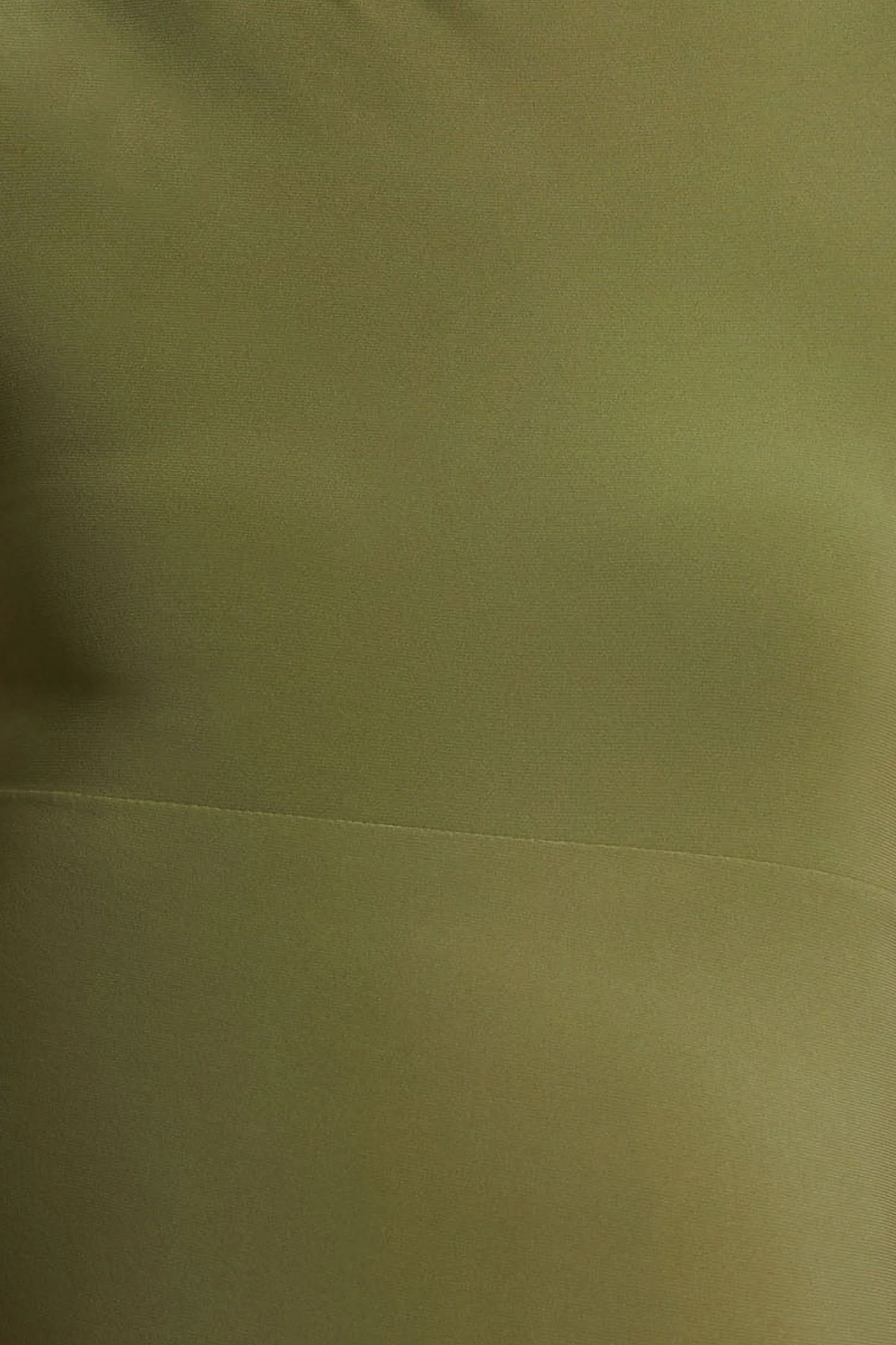 Outline | Olive Crew-Neck Maternity Maxi Dress With Pleated Skirt - Image 6
