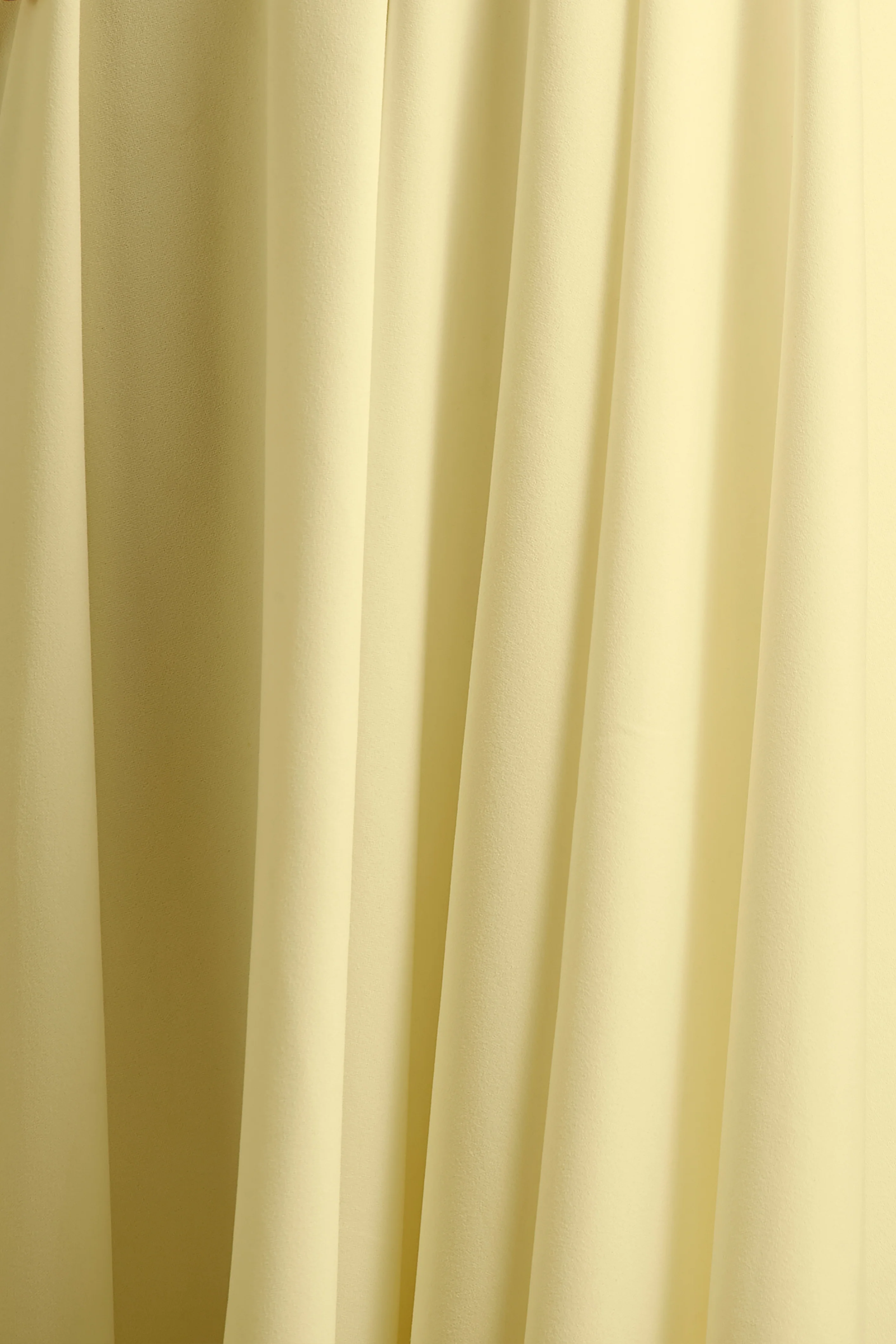 Parina | Lemon Strappy Volume-Hem Midi Dress - Image 6