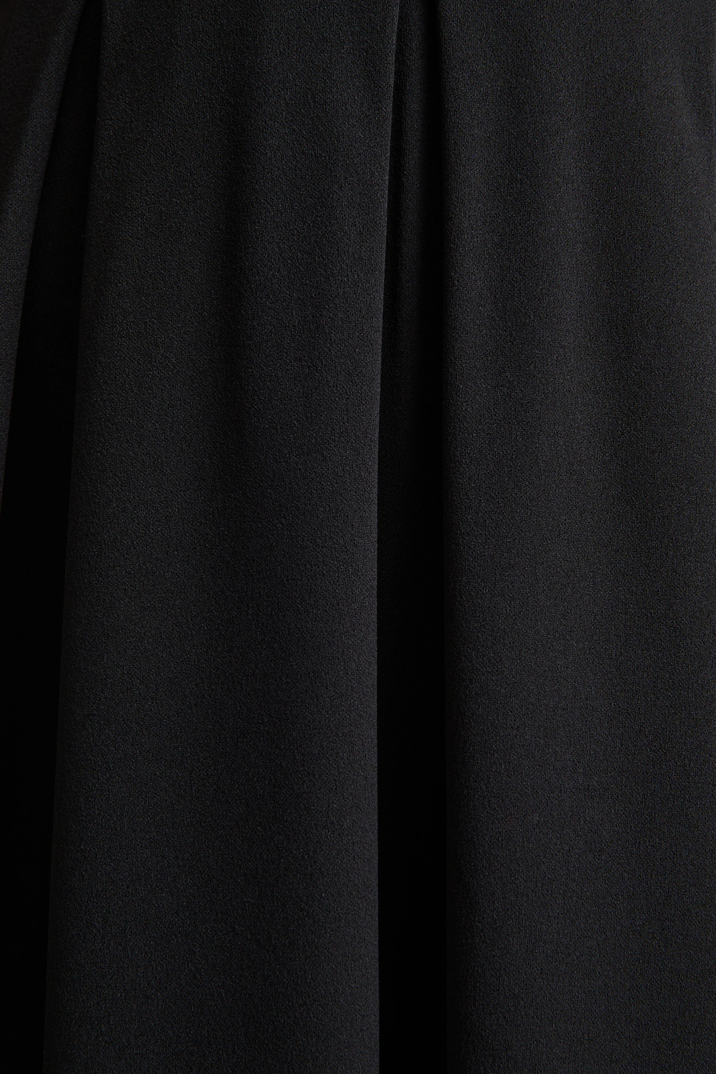 Rhode | Black Halter-Neck Midi Dress - Image 6