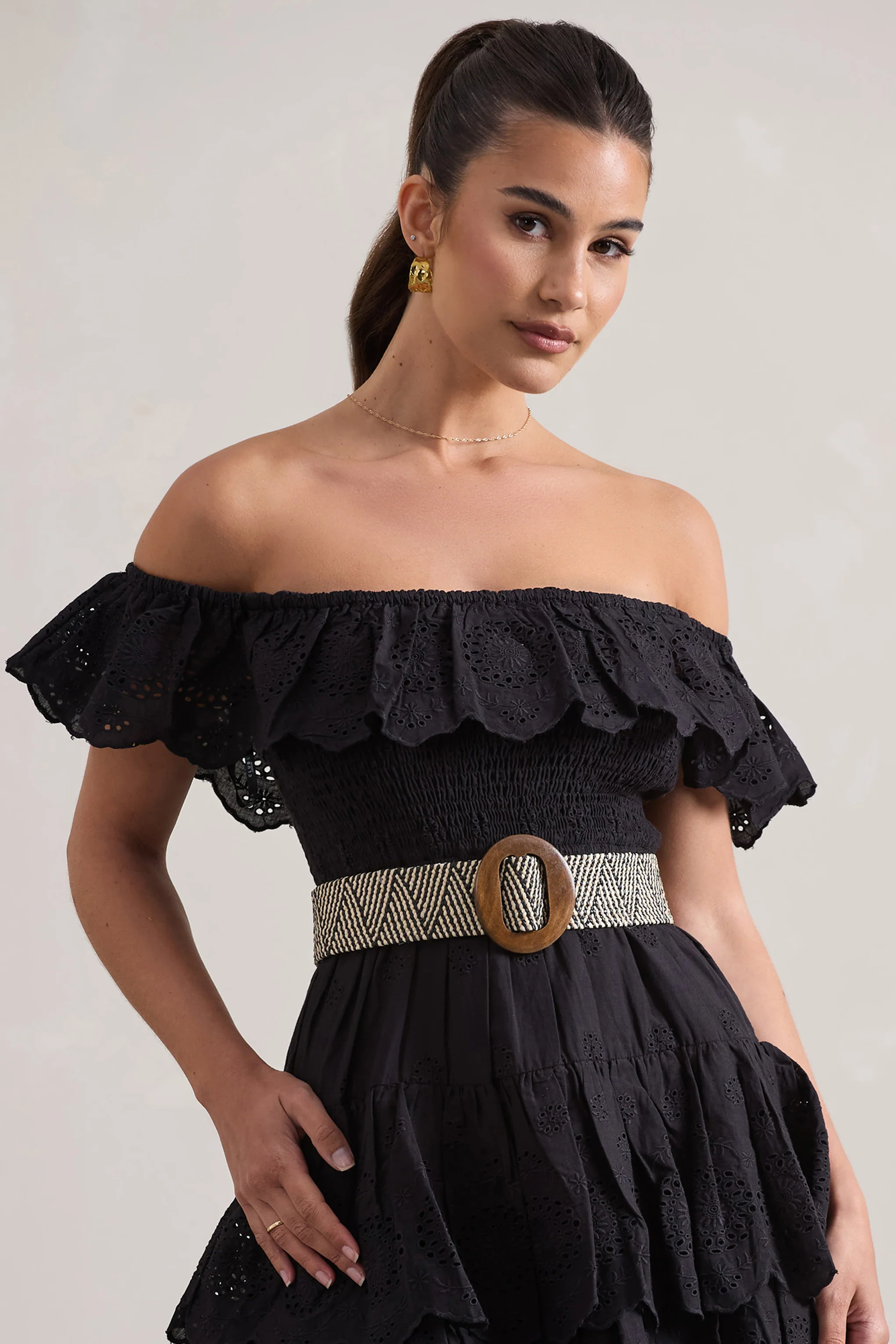 Salassa | Patterned Woven Belt - Image 4
