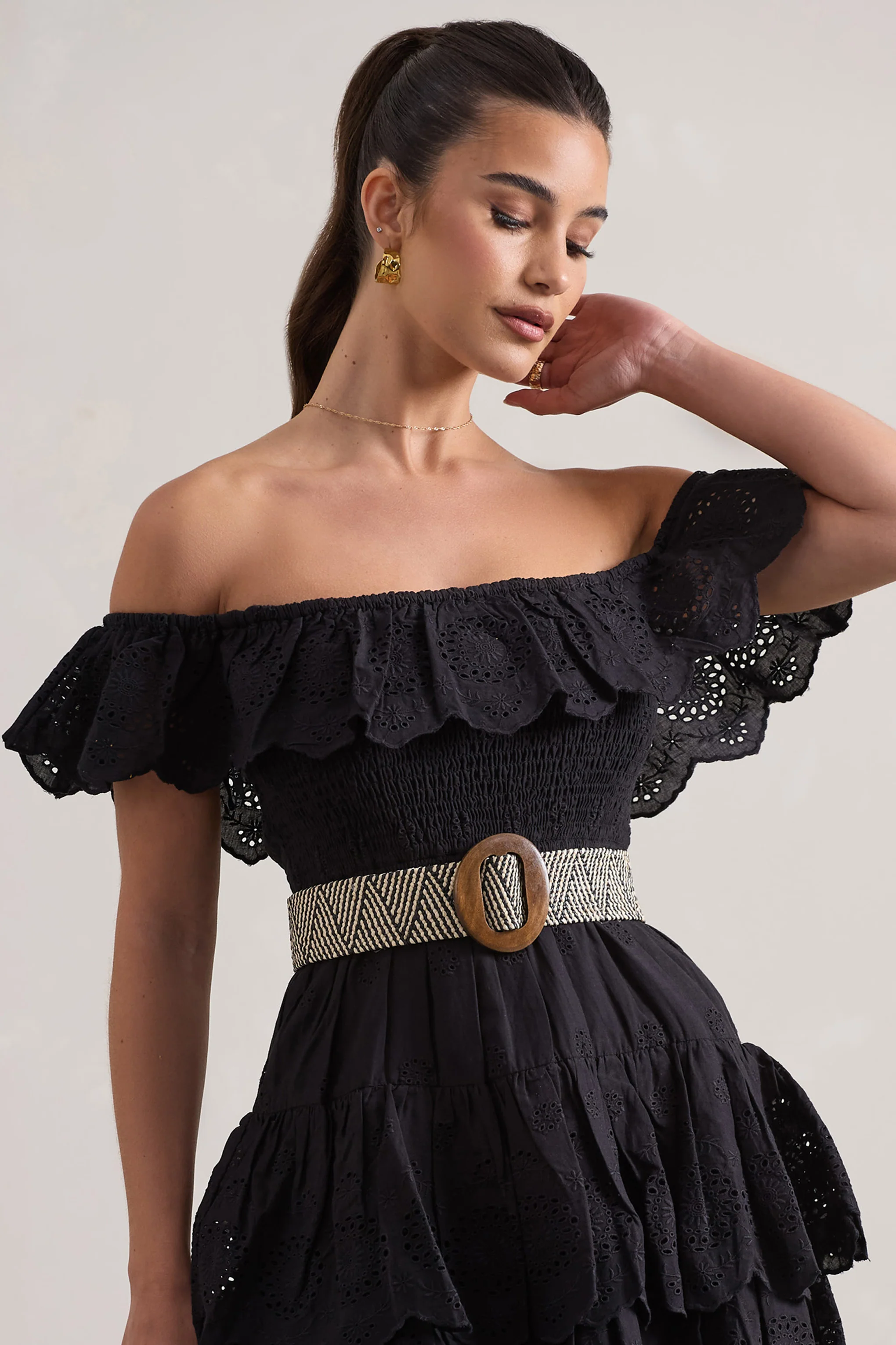 Salassa | Patterned Woven Belt - Image 5