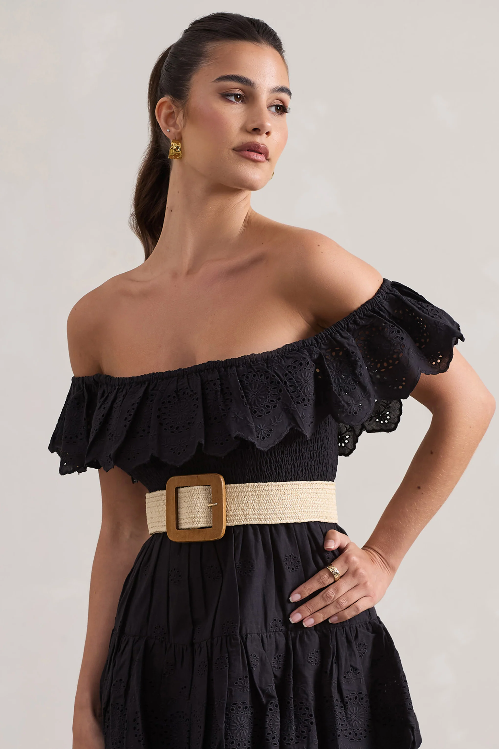 Salento | Beige Natural Woven Belt - Image 4
