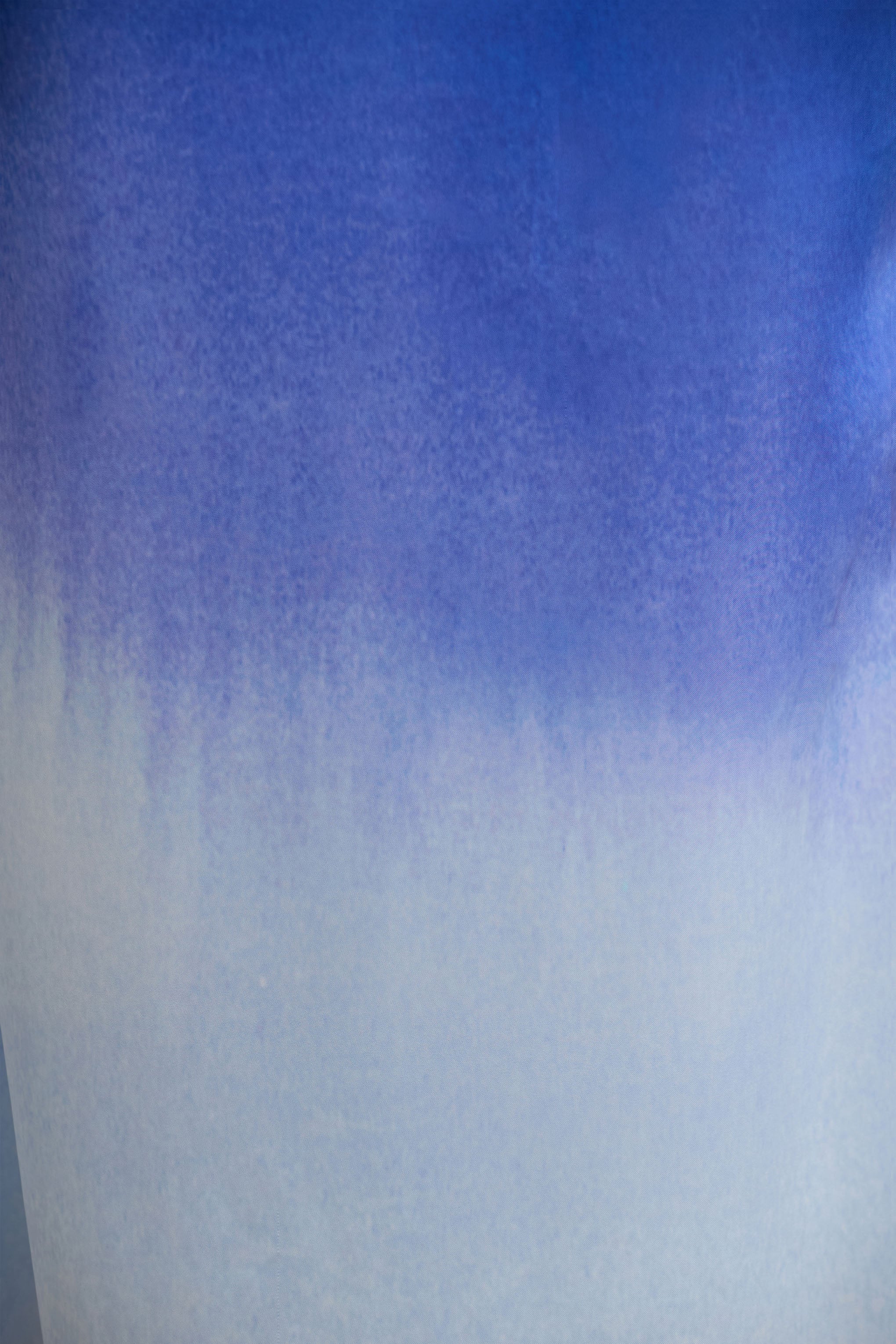 Serita | Blue Ombre Satin Split Maxi Skirt - Image 6