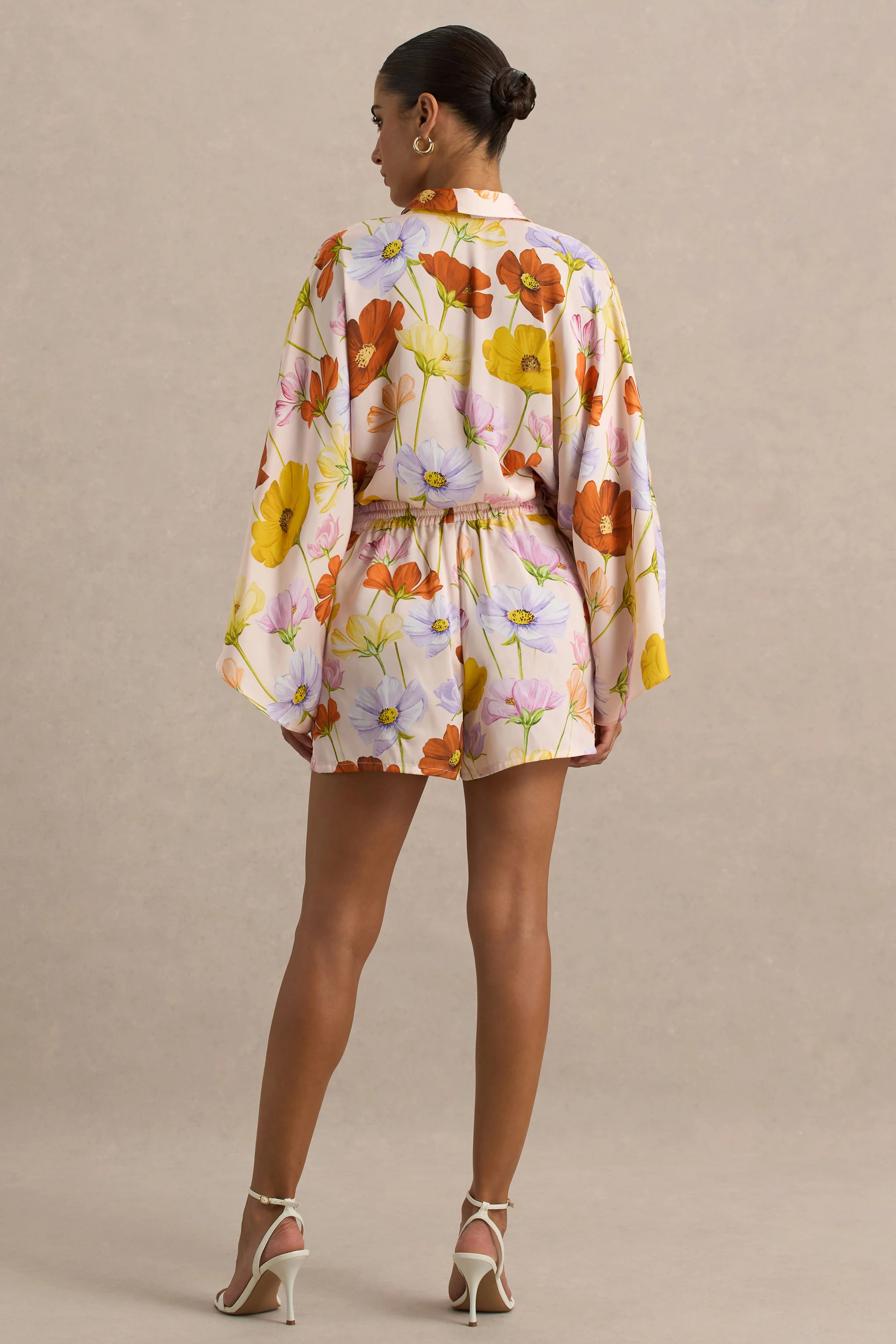 Sovran | Bright Floral Print Shorts - Image 2