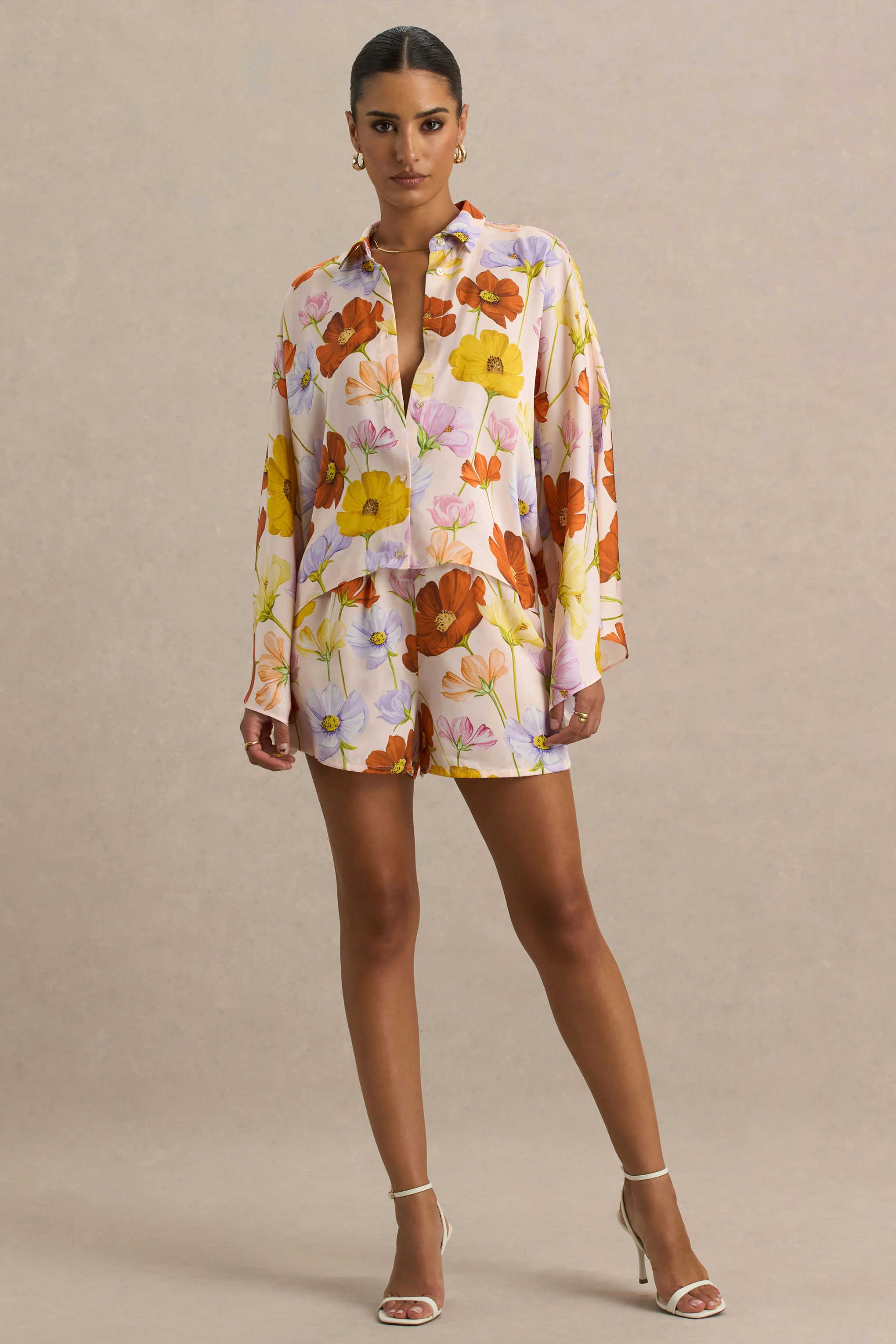 Sovran | Bright Floral Print Shorts - Image 5