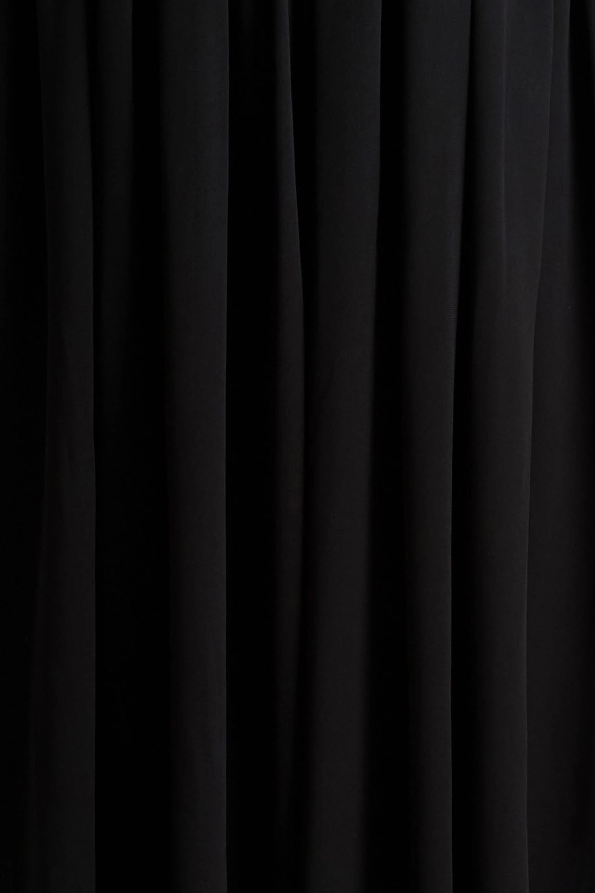 Spencer | Black Chiffon Pleated Maxi Skirt - Image 7