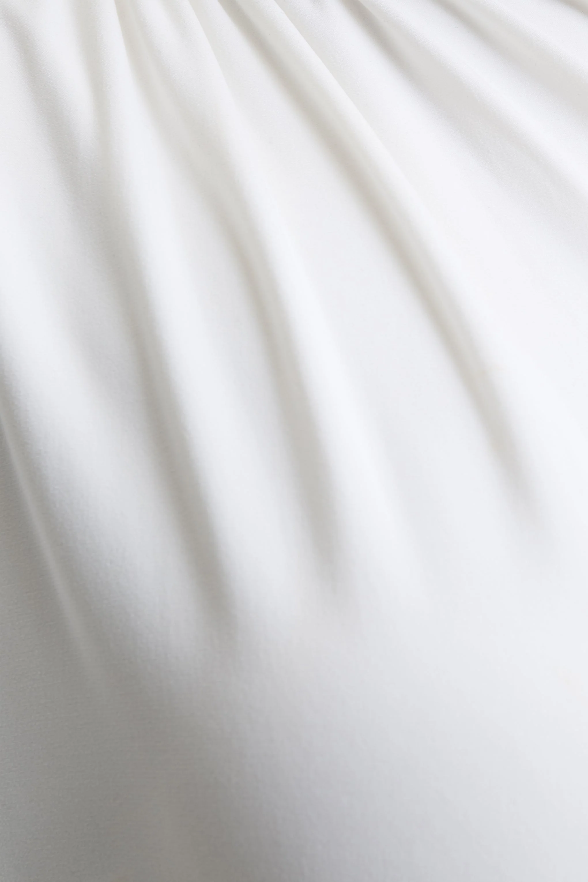 Tropic | White High-Neck Maxi With Long Cape Sleeve - Image 6